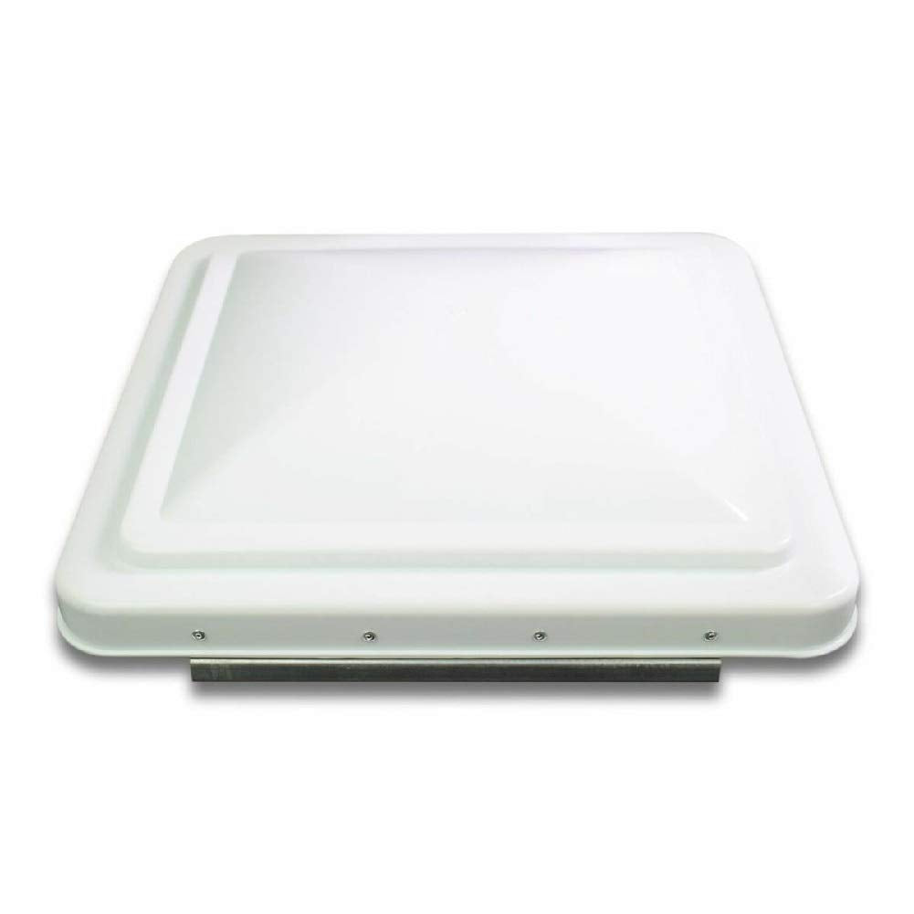 White 14" x 14" RV Roof Vent Lid Replacement 2 Pack Q39157