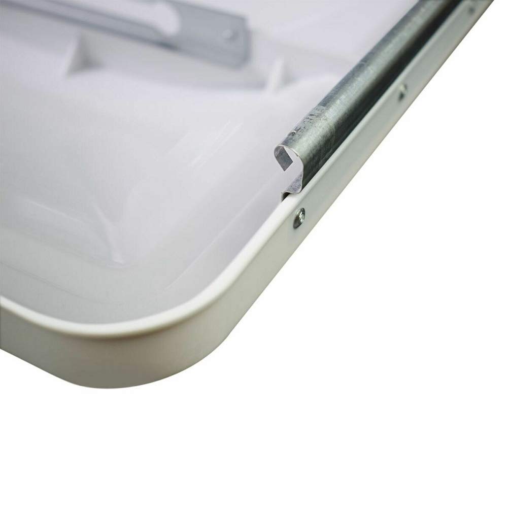 White 14" x 14" RV Roof Vent Lid Replacement 2 Pack Q39157