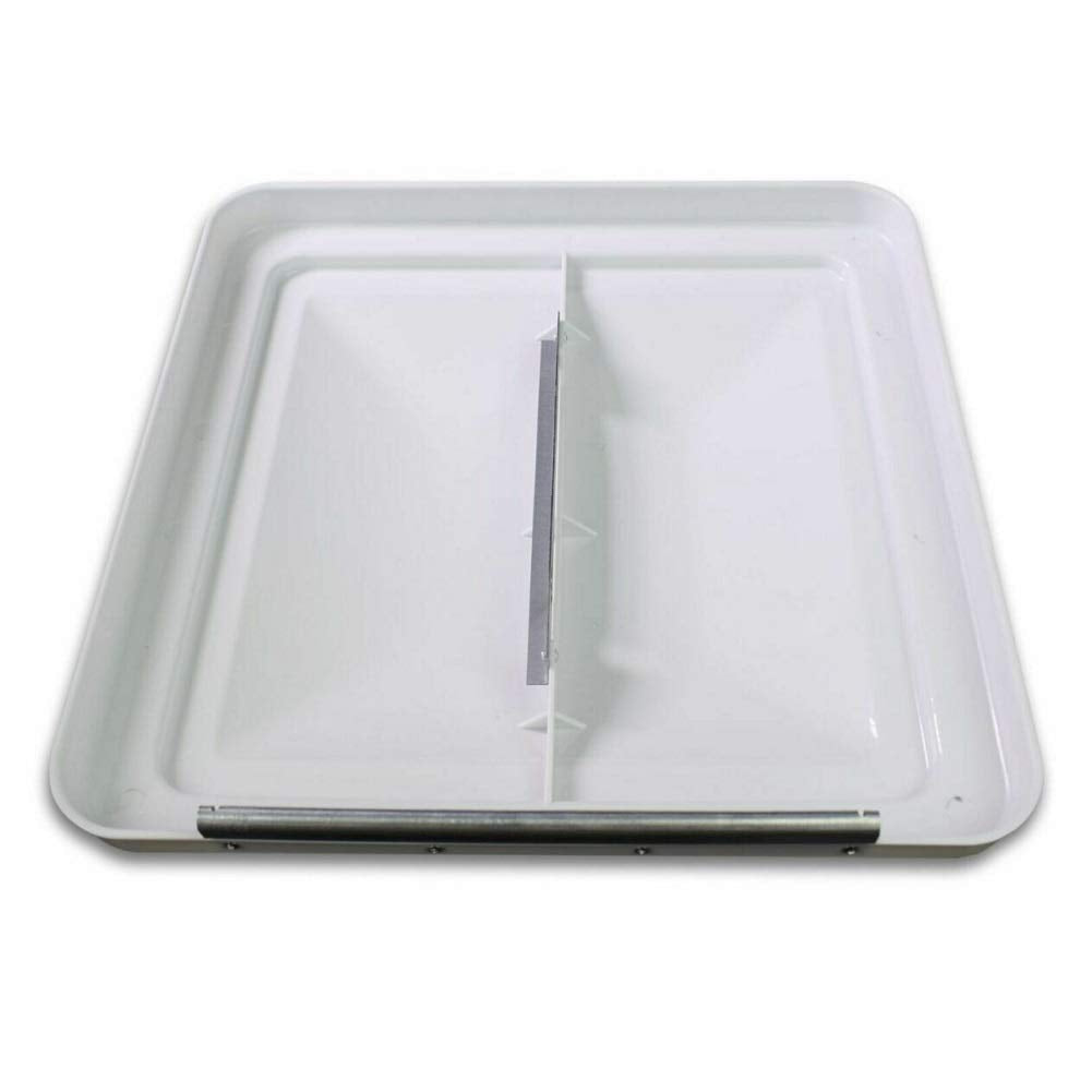 White 14" x 14" RV Roof Vent Lid Replacement 2 Pack Q39157