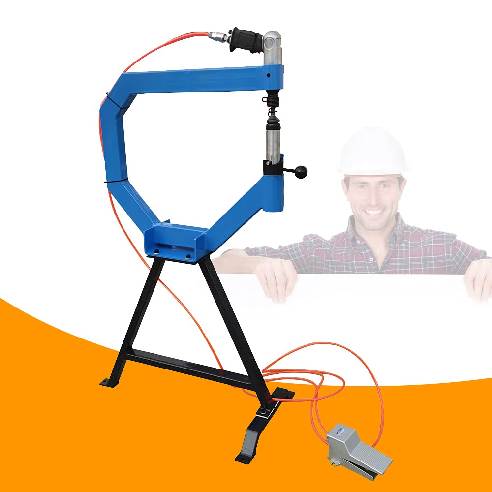 Pneumatic Planishing Hammer with Pedals and Steel Frame L1035
