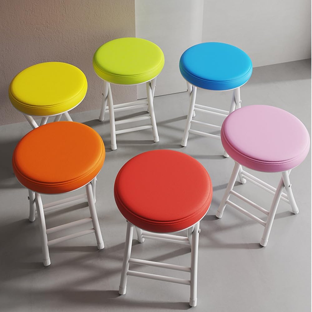 Round Padded Folding Stool G91620