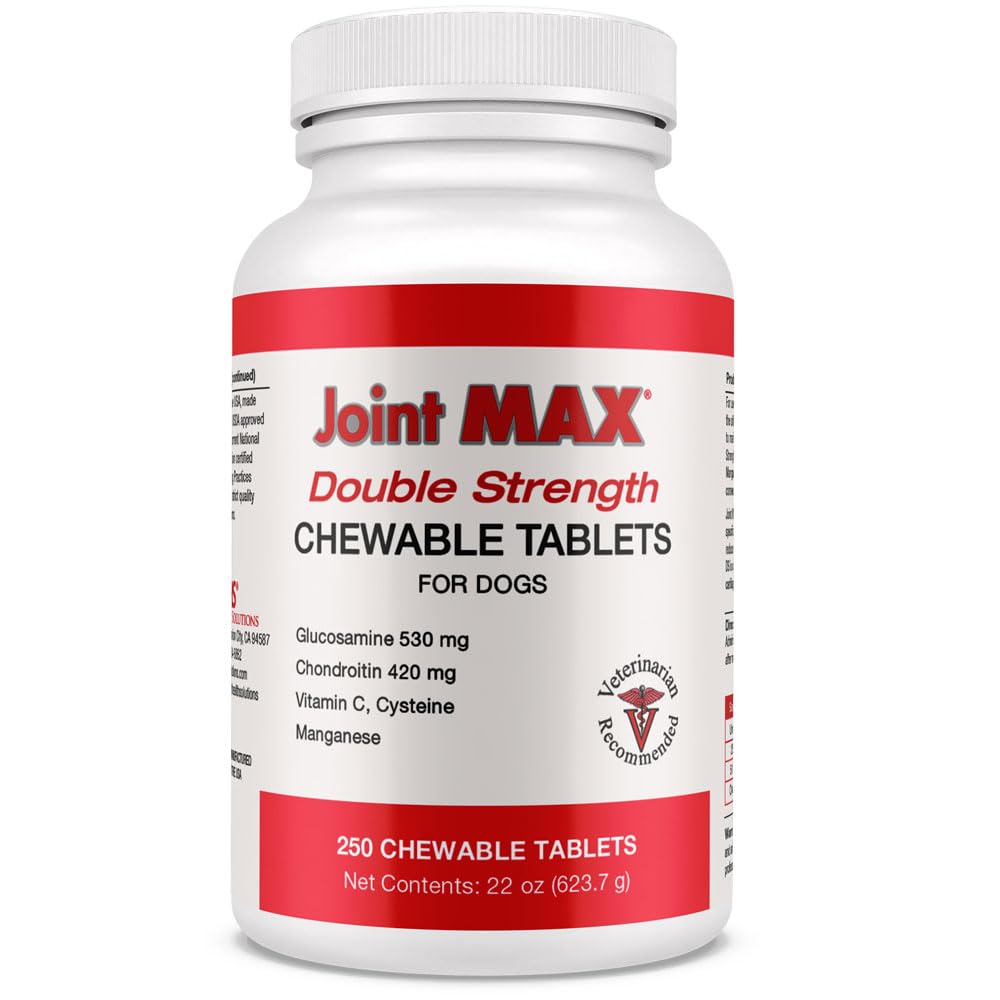 Double Strength Chewable Tablets for Dogs, 250 Tablets A9663
