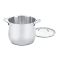 Stainless 12-Quart Stockpot with Glass Cover V46395