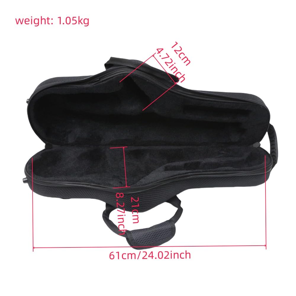 Black Alto Saxophone Case W31699