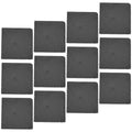 Black Natural Stone Cup Coaster Set T17078
