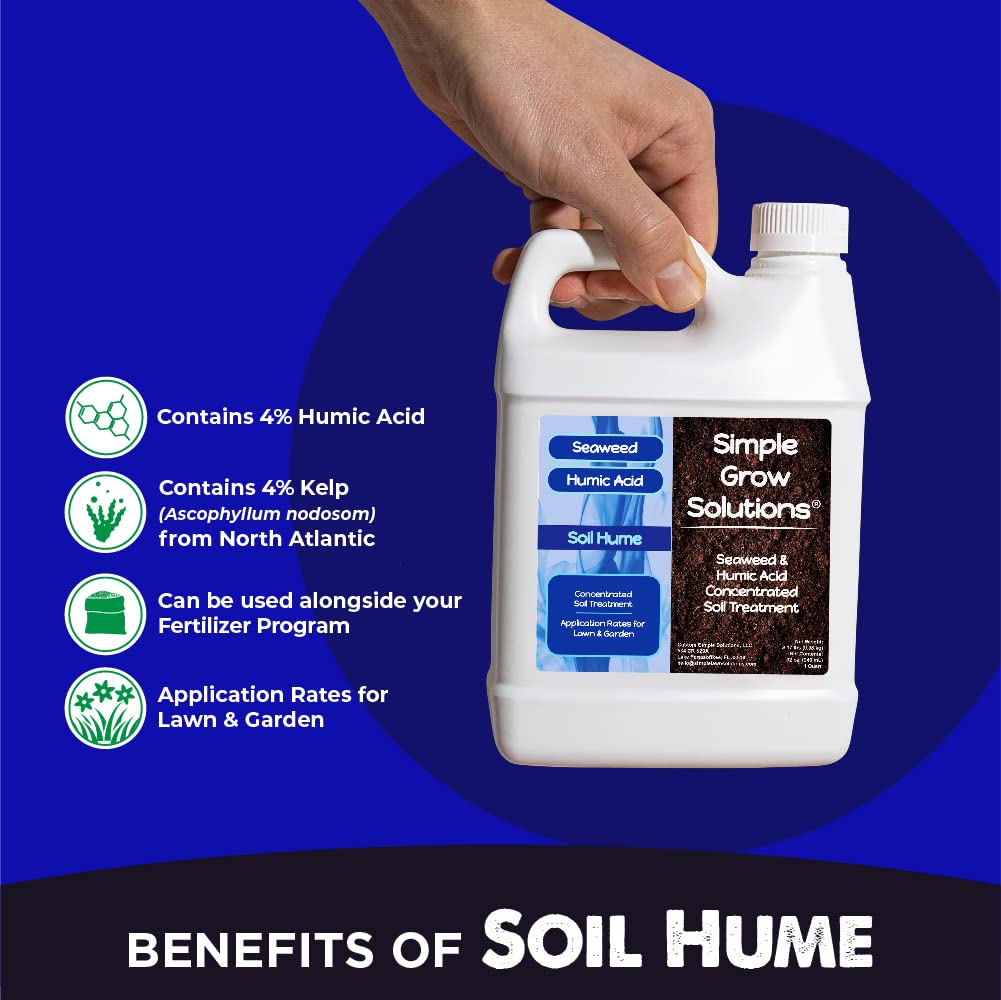 Organic Liquid Sea Kelp and Humic Acid Soil Concentrate 32 Ounce G223