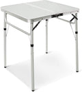 2 Foot Small Square Folding Table with Adjustable Height F5582