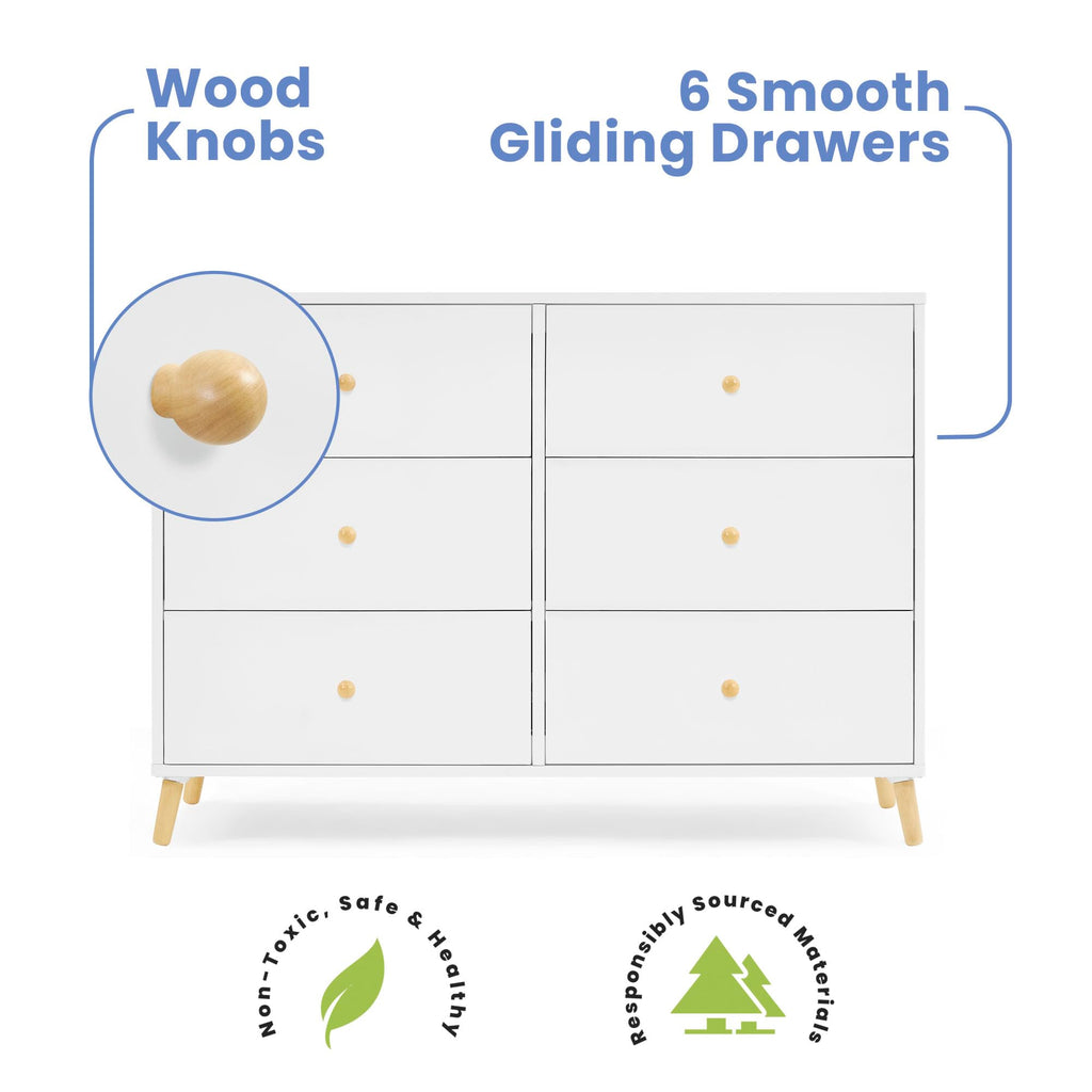 6 Drawer Dresser S37041