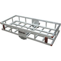 Aluminum Hitch Cargo Carrier 500-Lb Capacity Silver O929