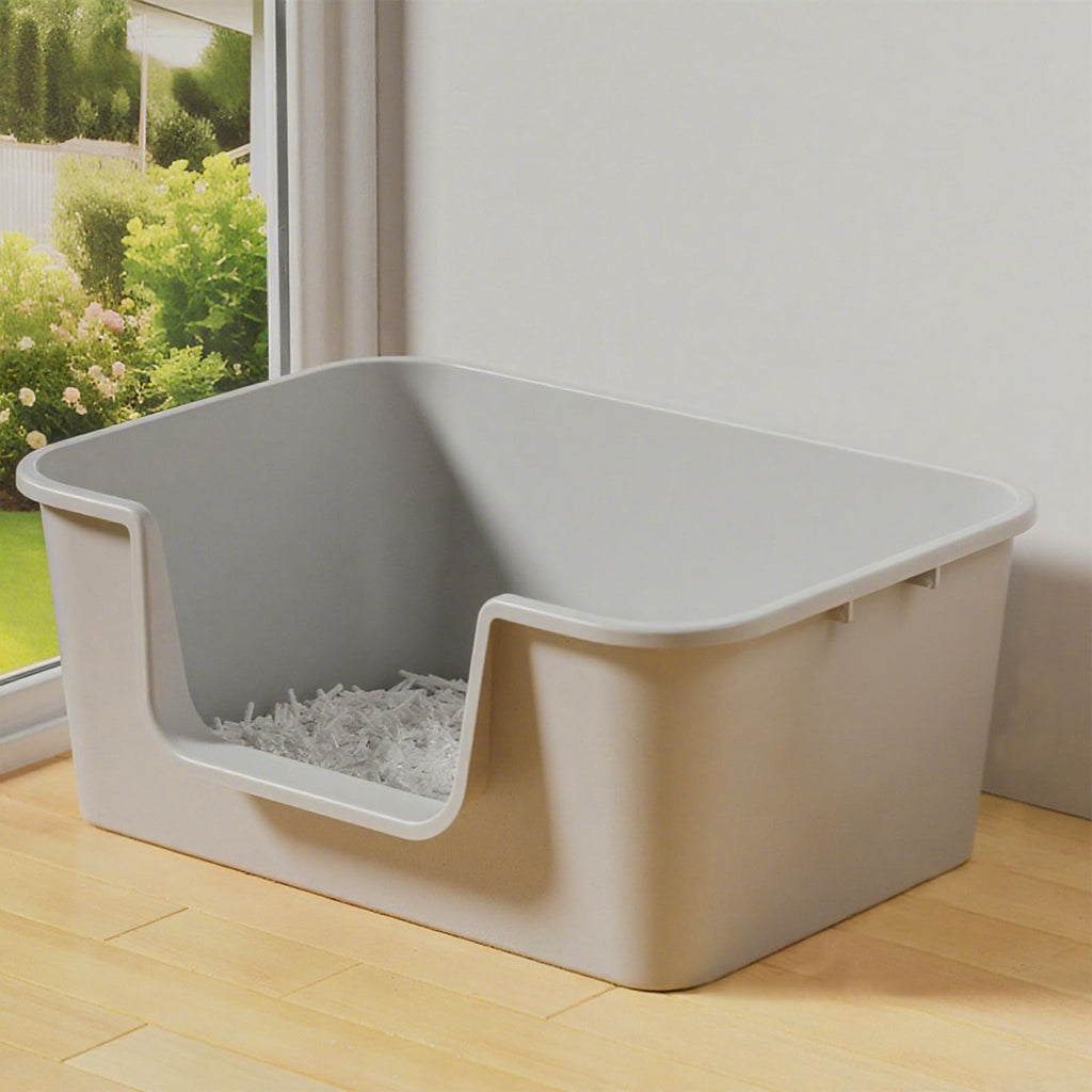 Low Entry High Sides Cat Litter Box T126486