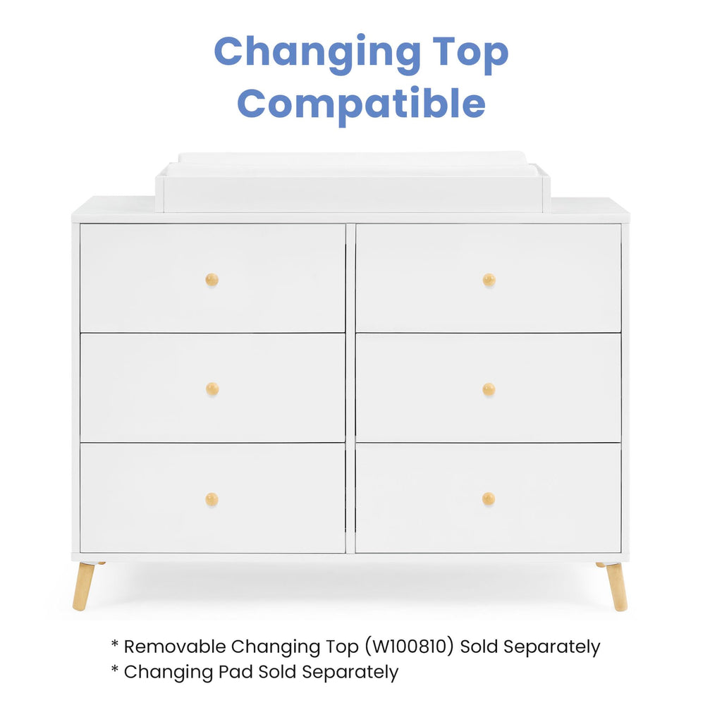 6 Drawer Dresser S37041