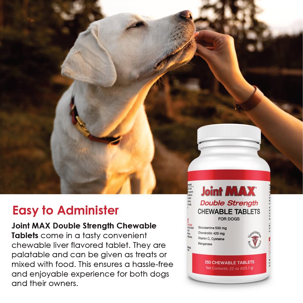 Double Strength Chewable Tablets for Dogs, 250 Tablets A9663