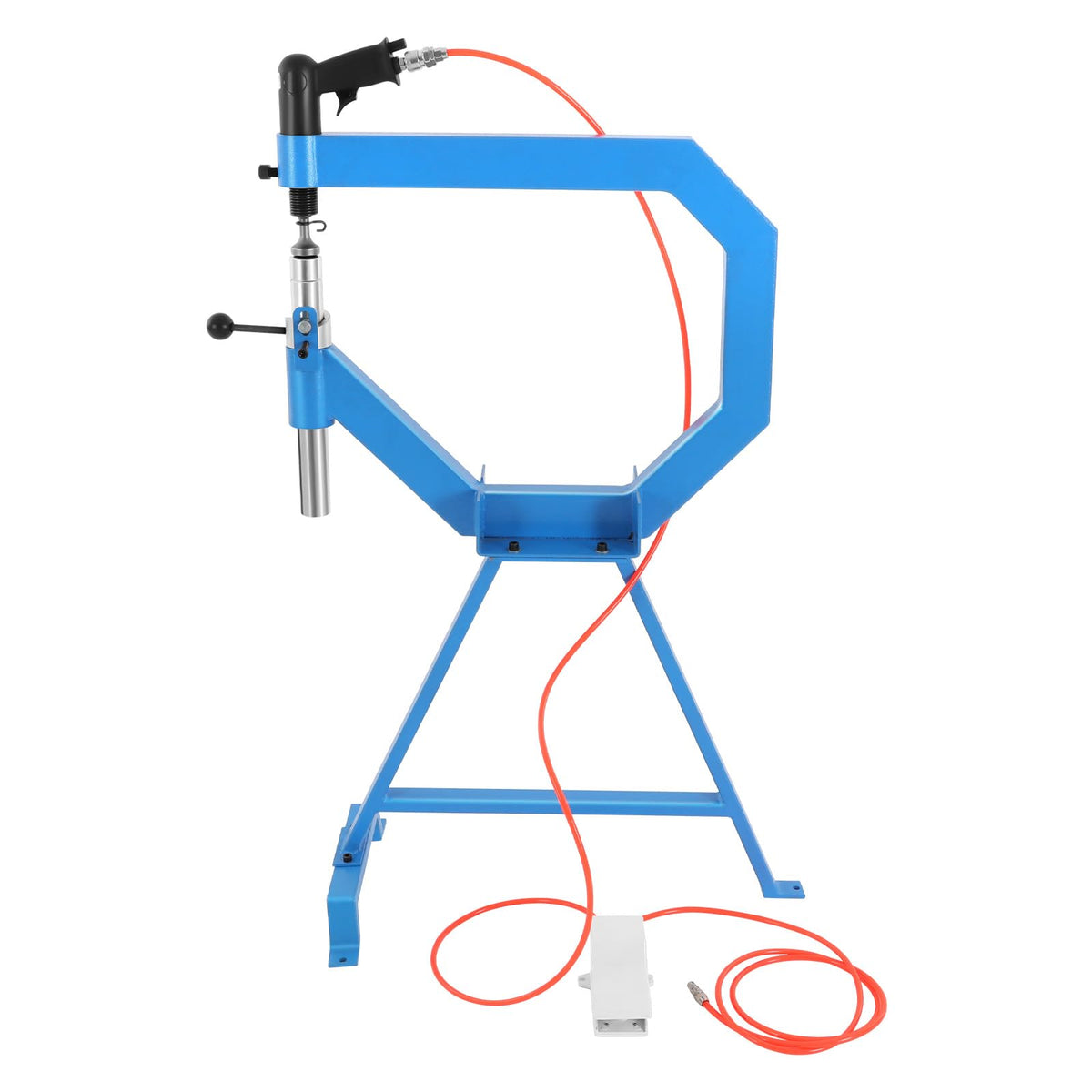 4" Pneumatic Planishing Hammer with Anvil & Cast-Iron Stand W430043