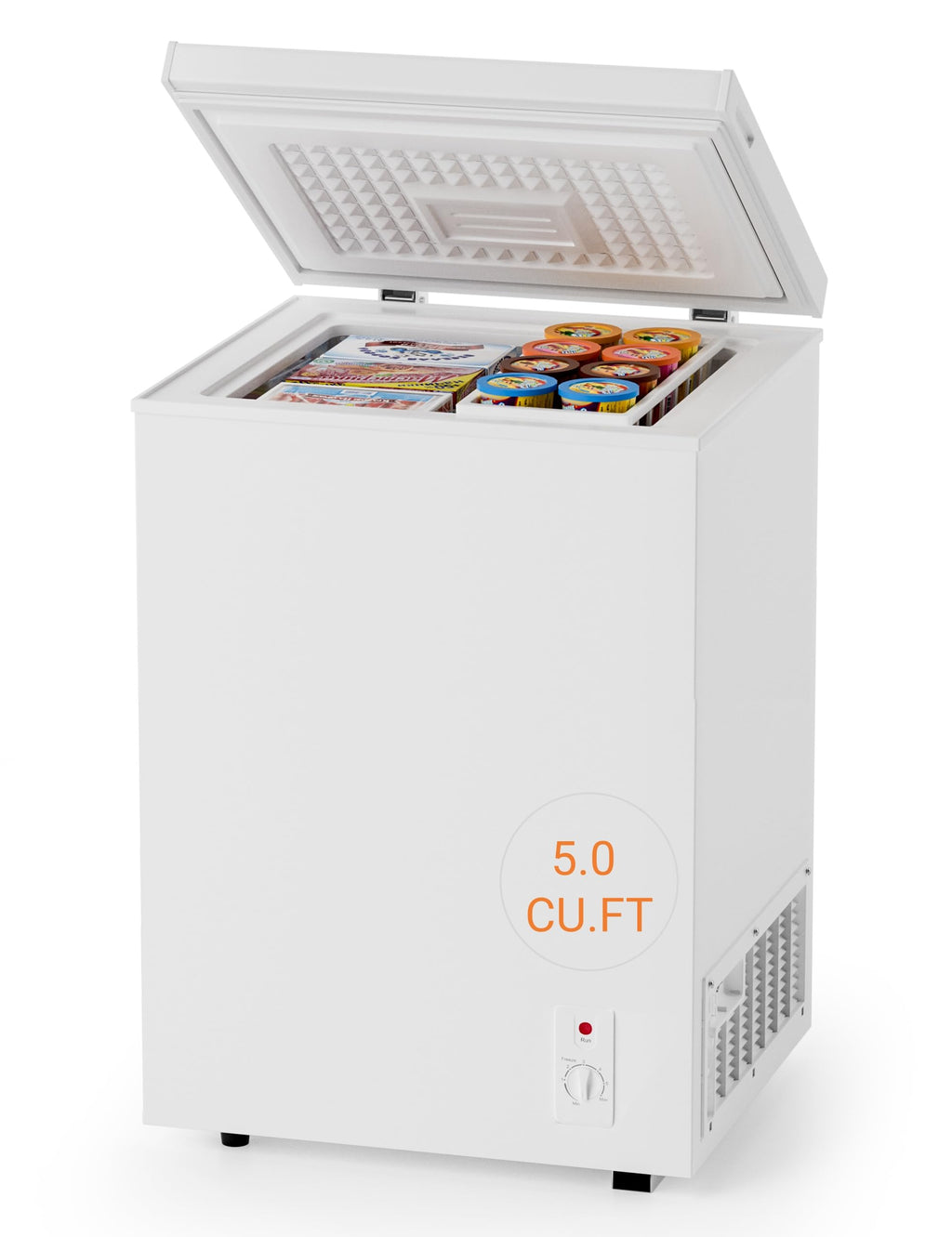 5.0 Cu Ft Compact Chest Freezer D3727