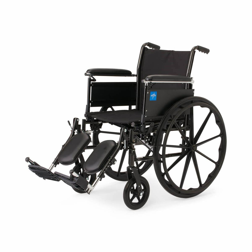 18" Wide Seat Foldable Wheelchair K465