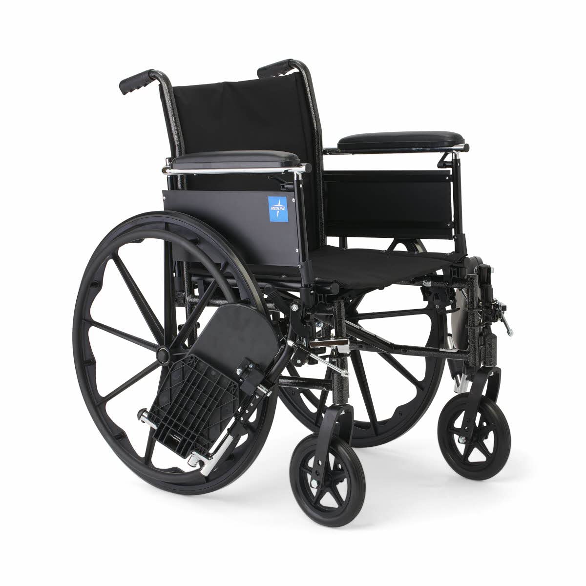 18" Wide Seat Foldable Wheelchair K465