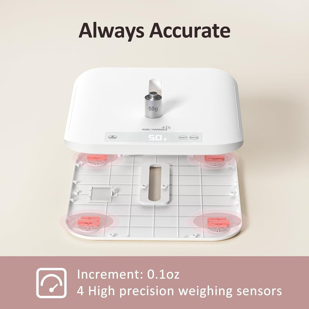 White Digital Baby Scale & Pet Scale I1360