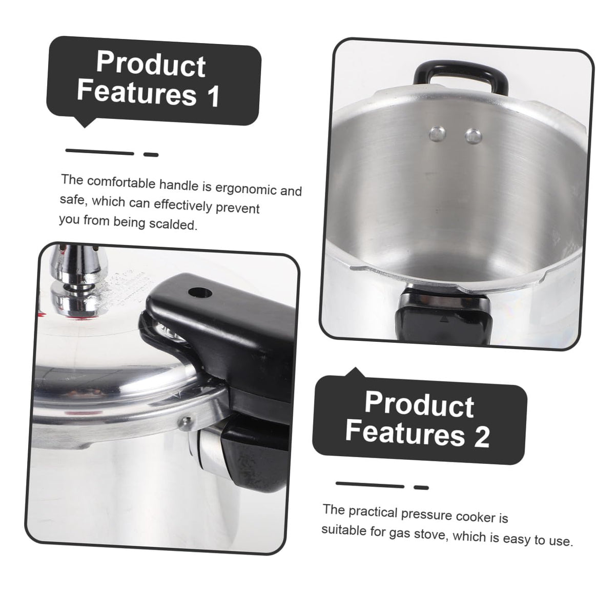Large Aluminum Alloy Pressure Cooker B229