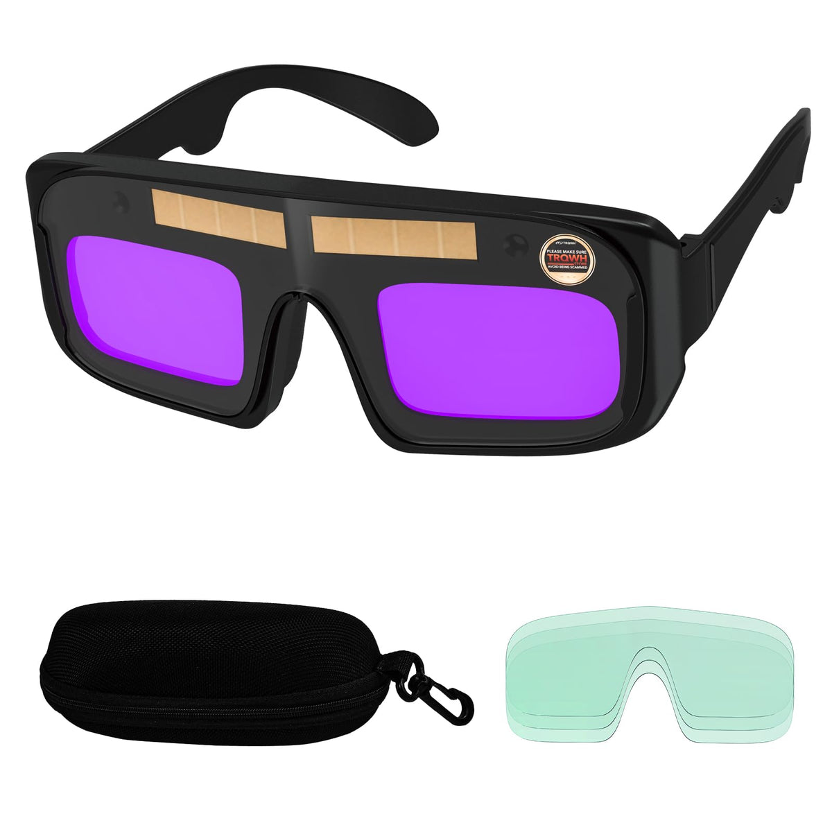 Auto Darkening Welding Glasses U319