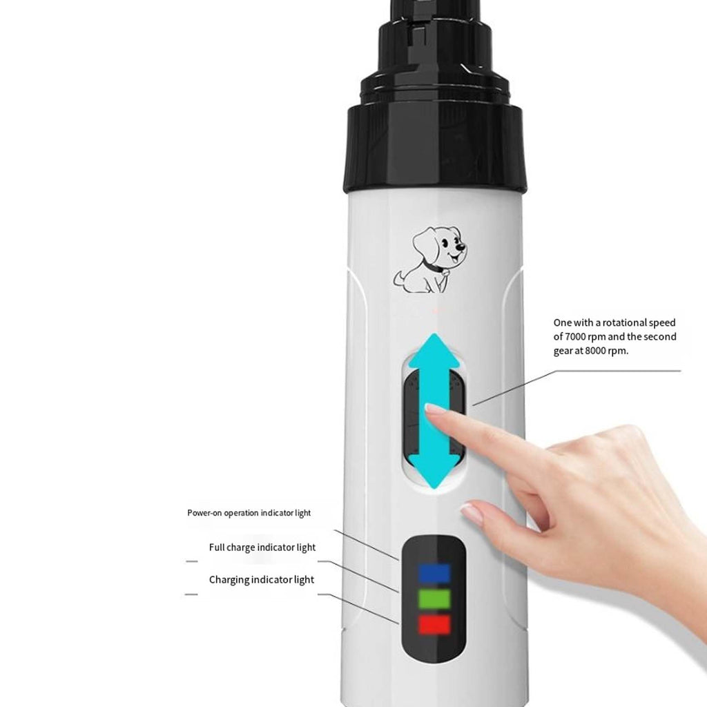 Electric Dog Nail Trimmers 2PCS L543