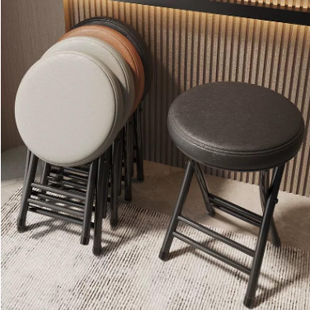 Round Padded Folding Stool G91620