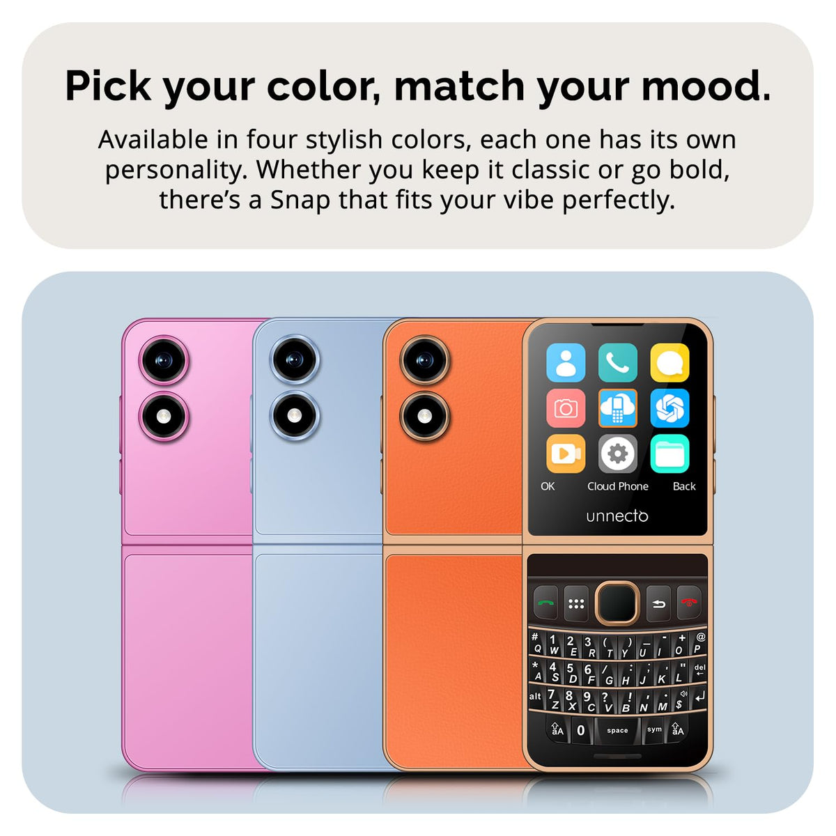 Unlocked Flip Phone QWERTY D25901