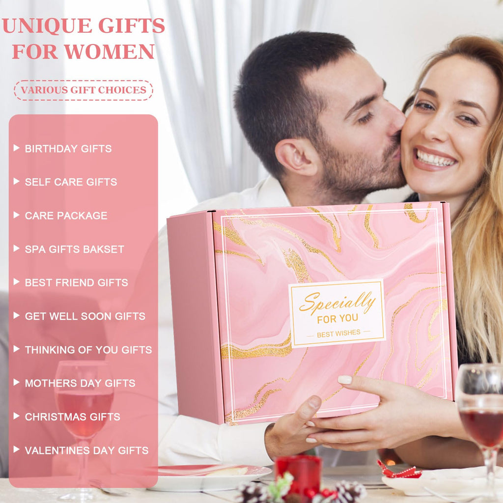 Pink Relaxing Spa Gift Set with Blanket B330439