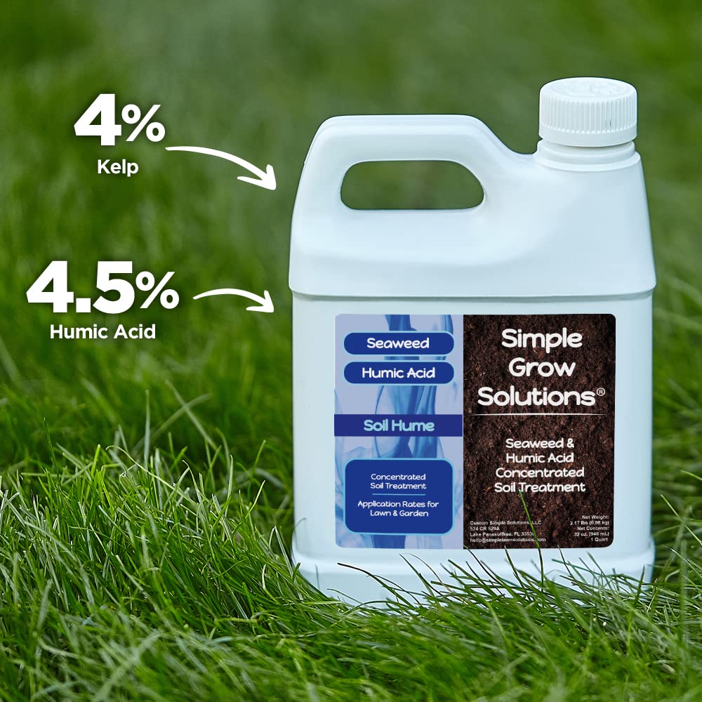 Organic Liquid Sea Kelp and Humic Acid Soil Concentrate 32 Ounce G223