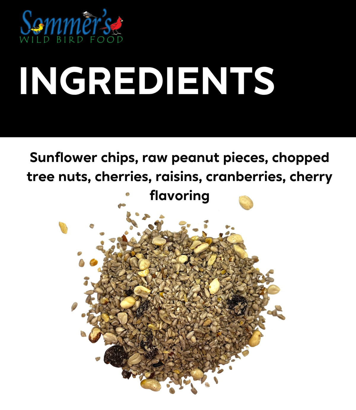Fruit & Nut Bird Seed 20 lb R890596