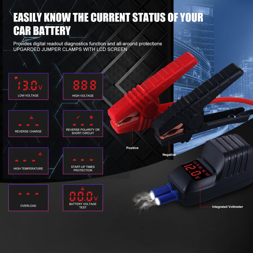 12V Car Jump Starter, 16800mAh B188