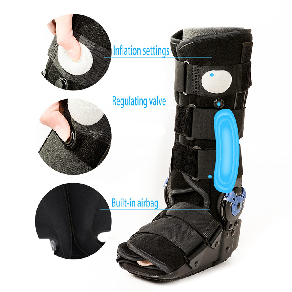Walking Boot Ankle Support Non-Slip Foot Brace L480