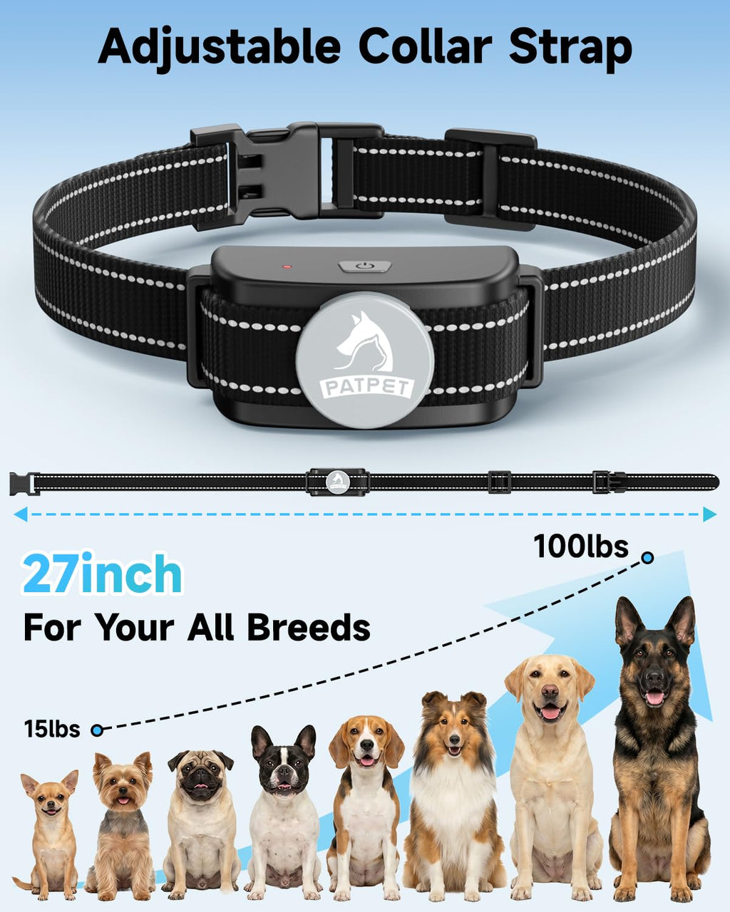 Dog Training Collar with Remote, 3 Training Modes, Rainproof H239