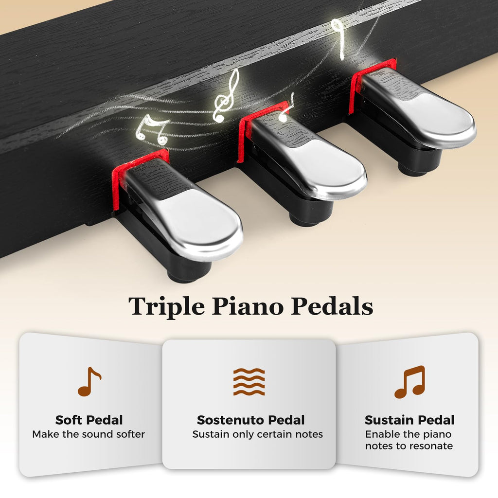 88 Key Weighted Hammer Action Digital Piano Z133
