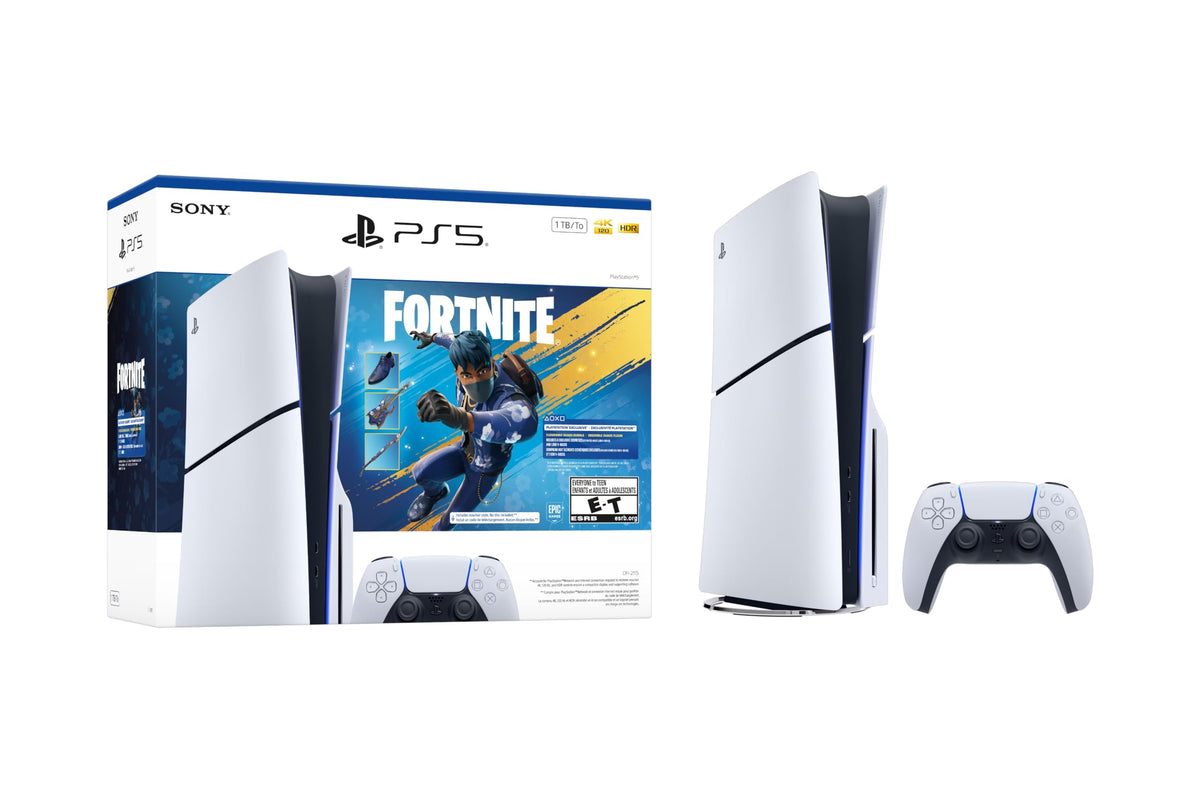 White Slim 1TB Gaming Console C62351