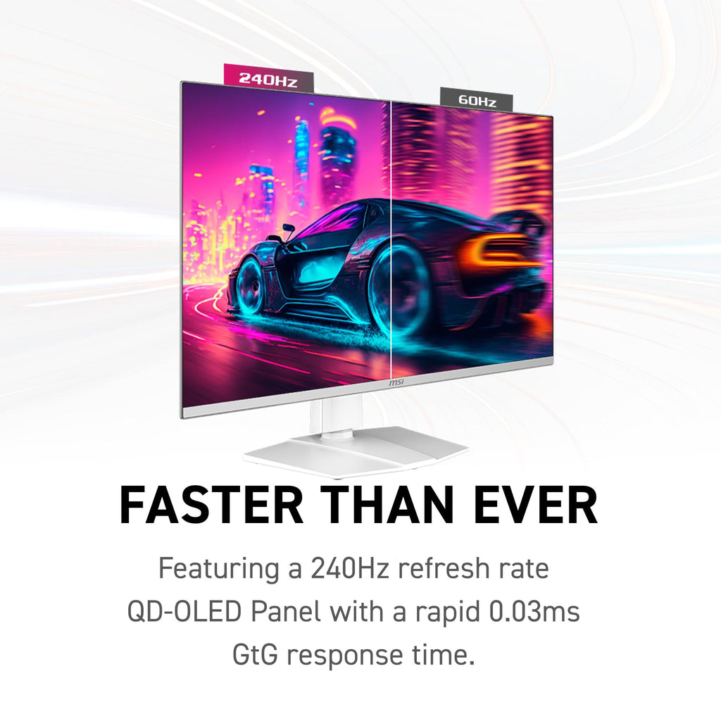 31.5 Inch 4K UHD 240Hz QD-OLED Gaming Monitor O97609