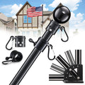 6ft Tangle Free Spinning Flag Pole Kit Z32641