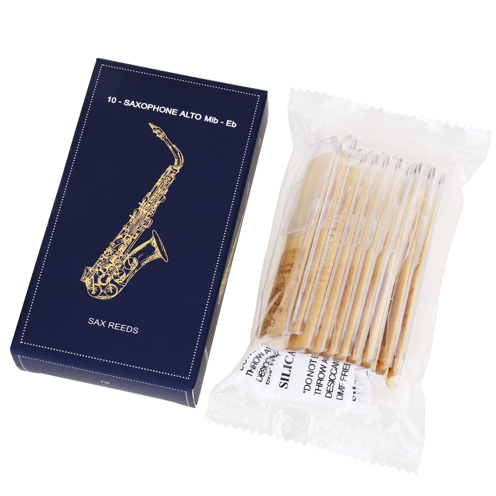 Alto Saxophone Reeds Strength 2.5 Natural Cane 10-Pack N4487