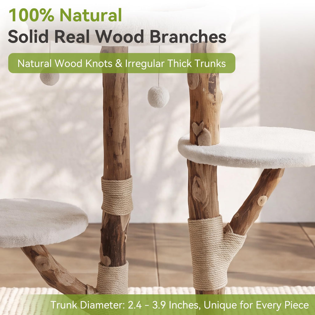 Cat Tree Tower with Scratching Post V817029