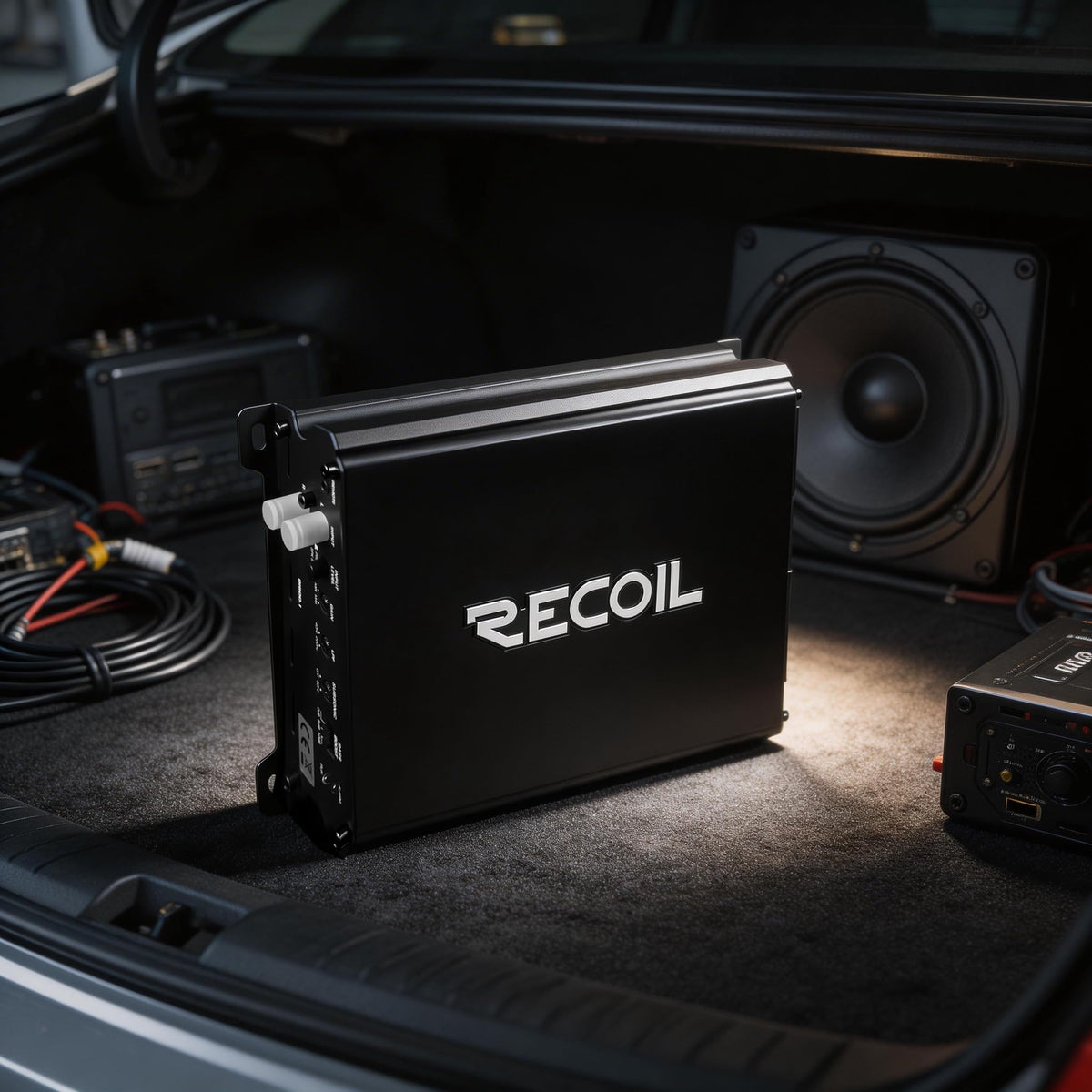 1200W Class-D Mono-Block Subwoofer Amplifier Q897