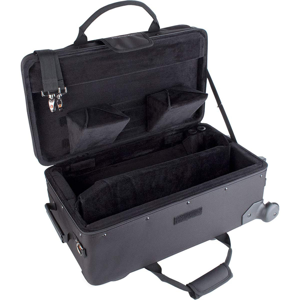 Trumpet/Auxiliary Combo Case with Wheels Z6544