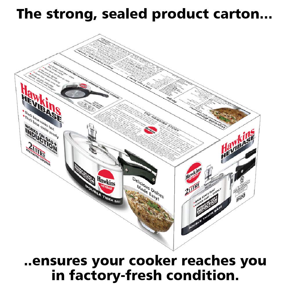 2 Litre Aluminium Pressure Cooker G69738