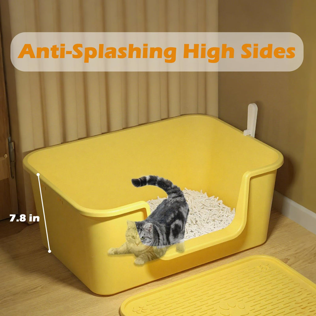 Low Entry High Sides Cat Litter Box T126486