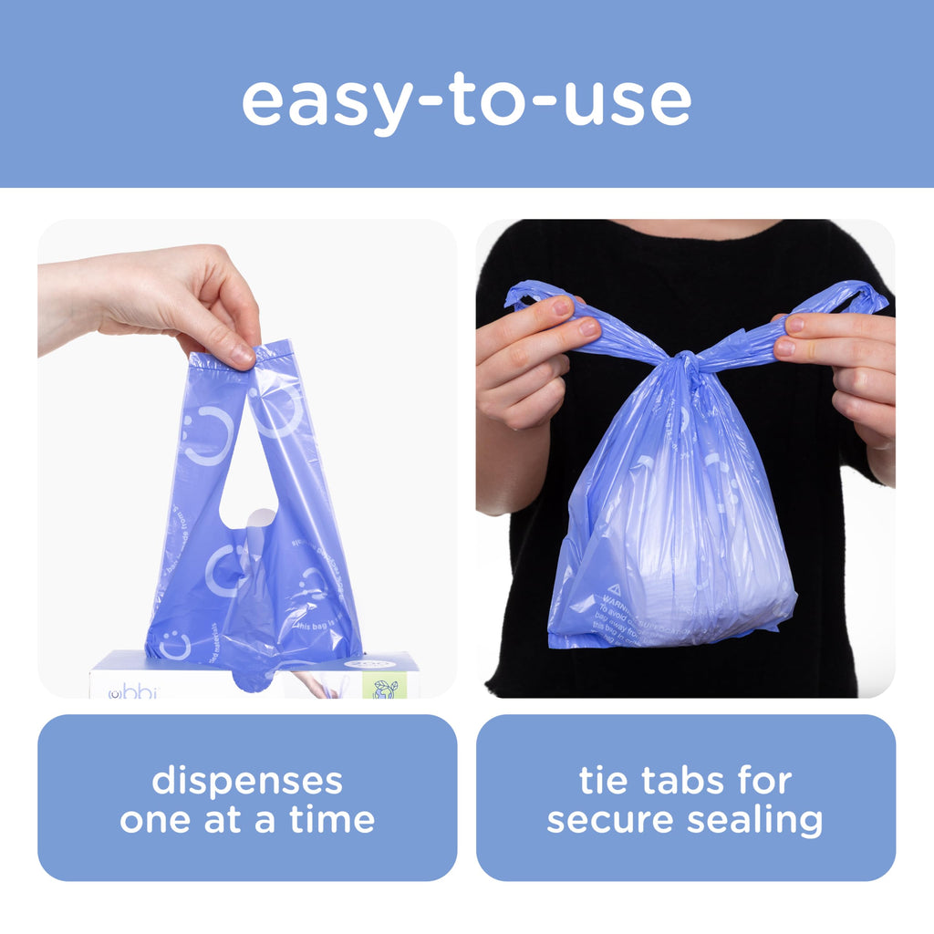 Lavender Scented Disposable Diaper Sacks 200 Count P353225