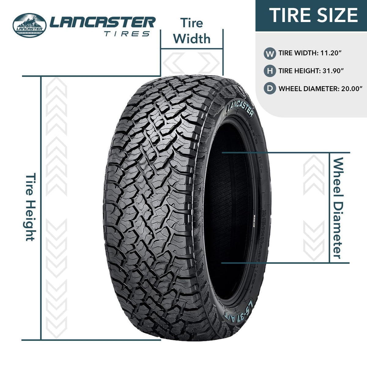 275/55R20 117H XL All Terrain Light Truck Tire O7709