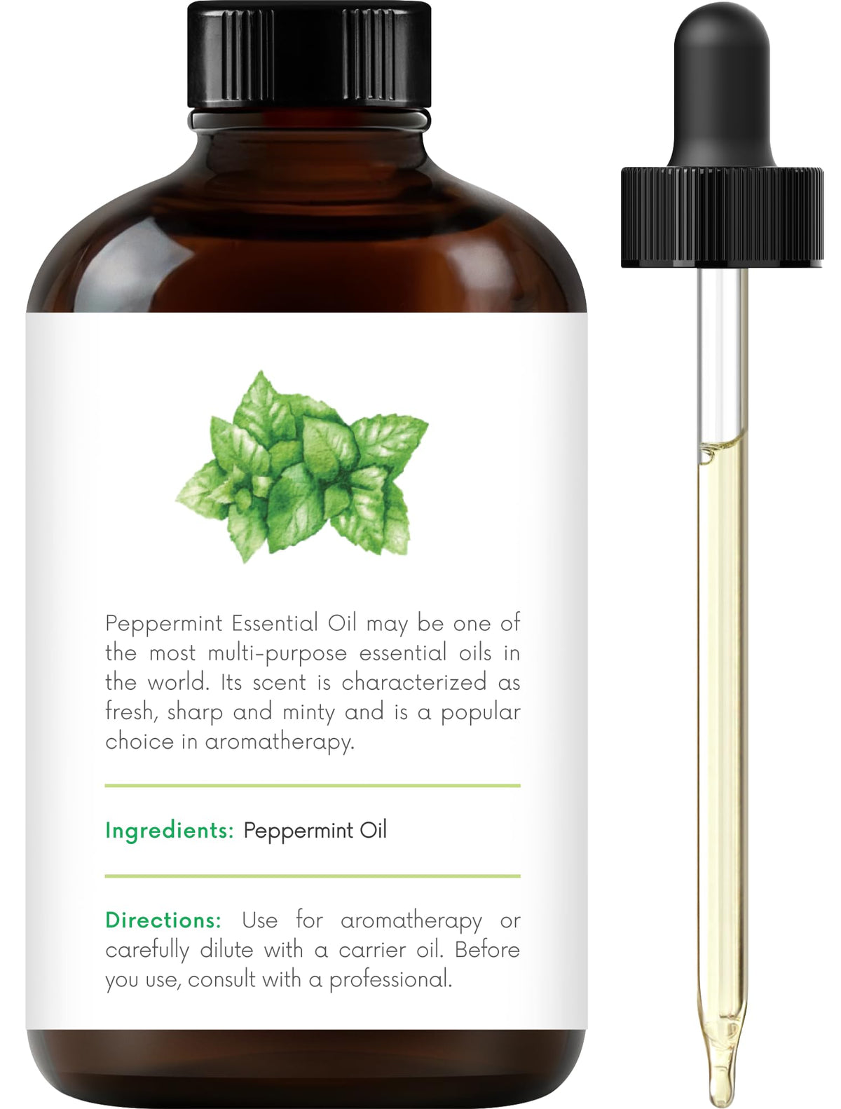 Lemon Peppermint Lavender Essential Oil Set 4 Fl. Oz V82110