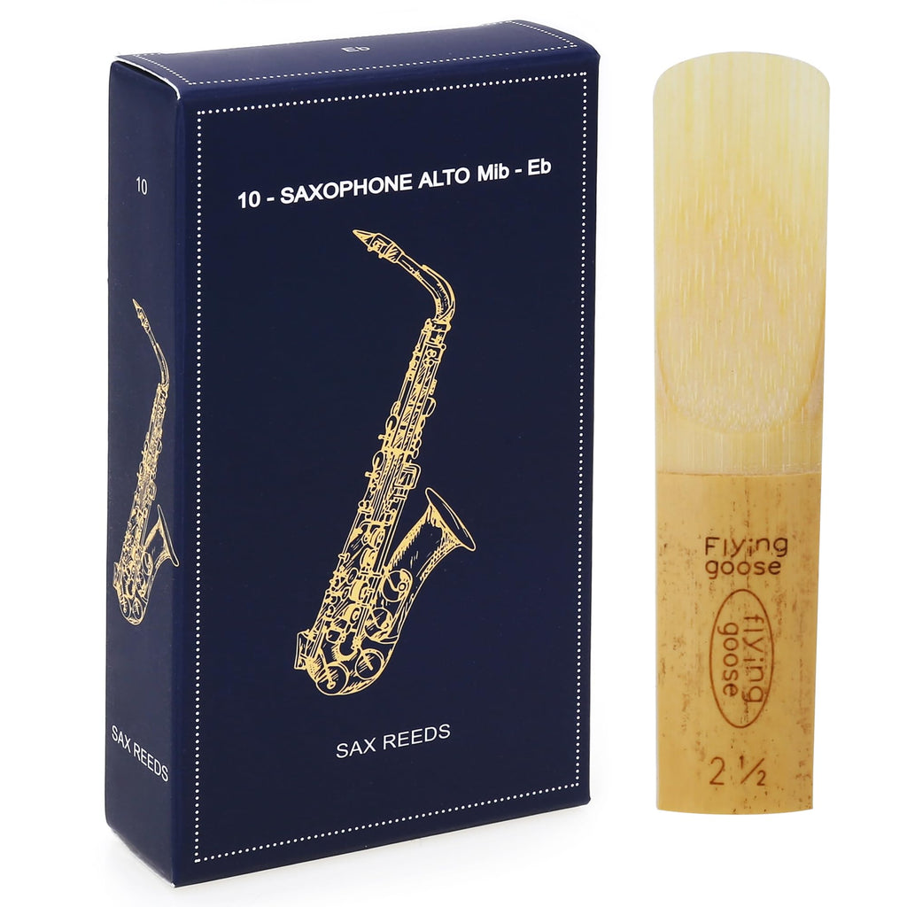 Alto Saxophone Reeds Strength 2.5 Natural Cane 10-Pack N4487