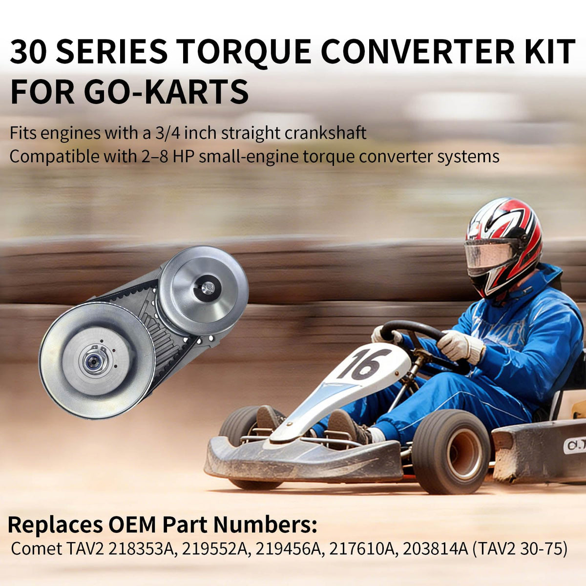 30 Series Torque Converter 3/4 Bore D31420