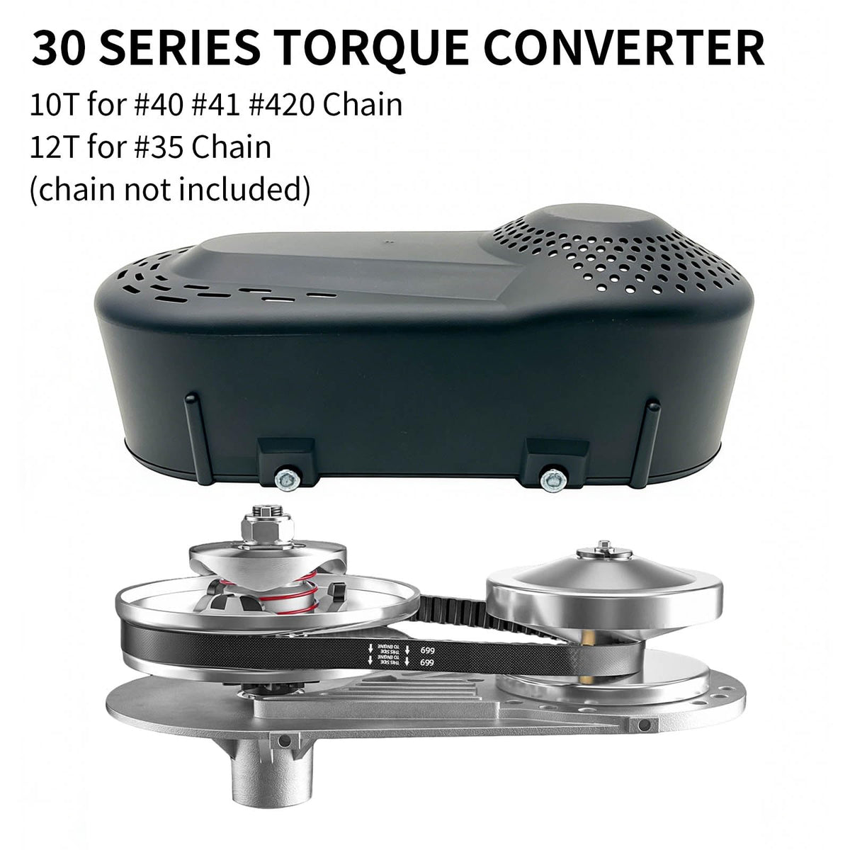 30 Series Torque Converter 3/4 Bore D31420