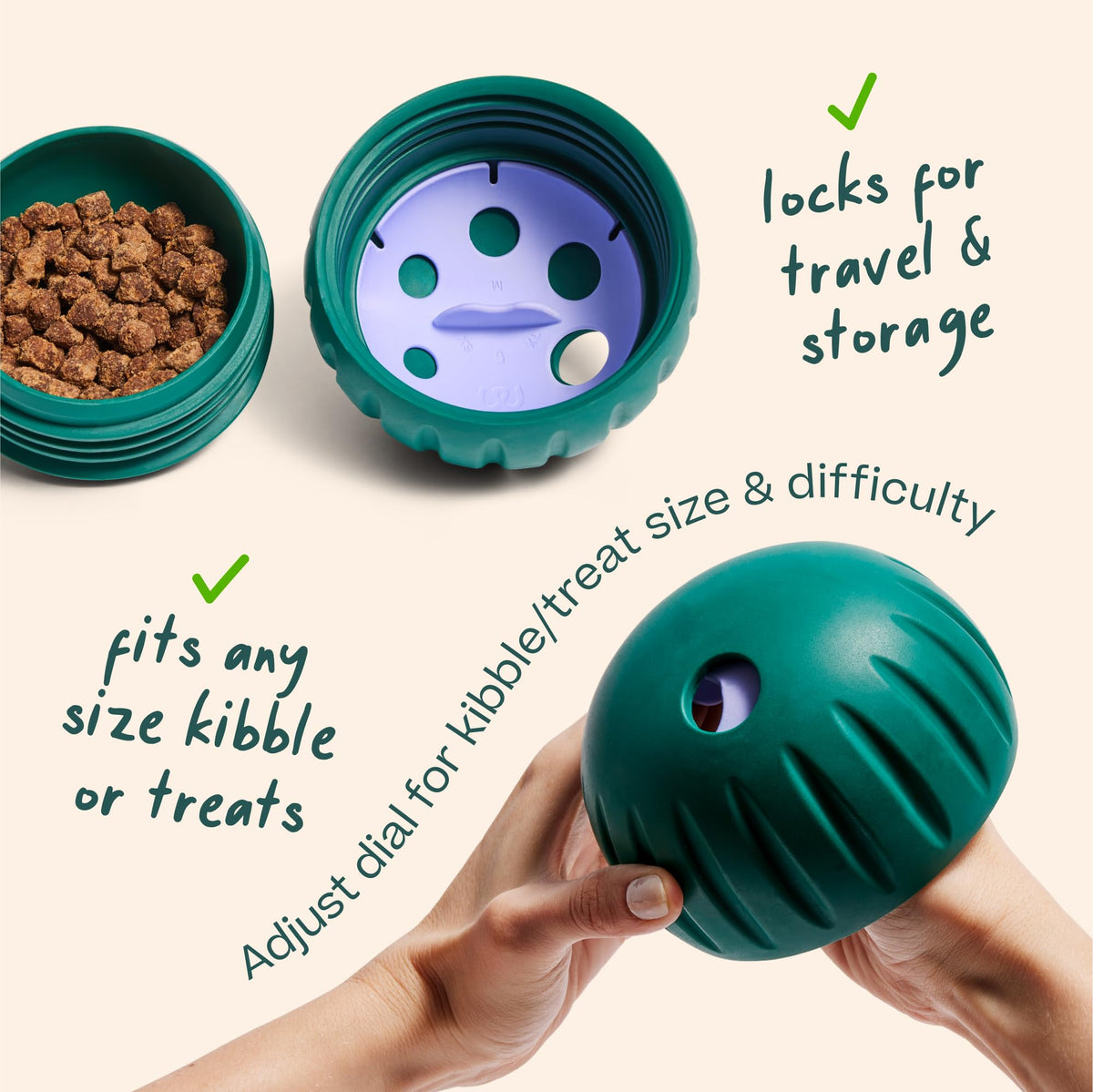 Dog Puzzle Slow Feeder Toy P2886