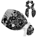 Lace-Up Hat with Scrunchies One Size O22086